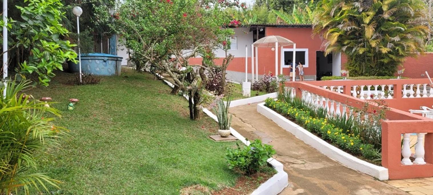 Linda Chacara Com Piscina Churrasqueira E Wi-Fi Mairinque Exterior photo
