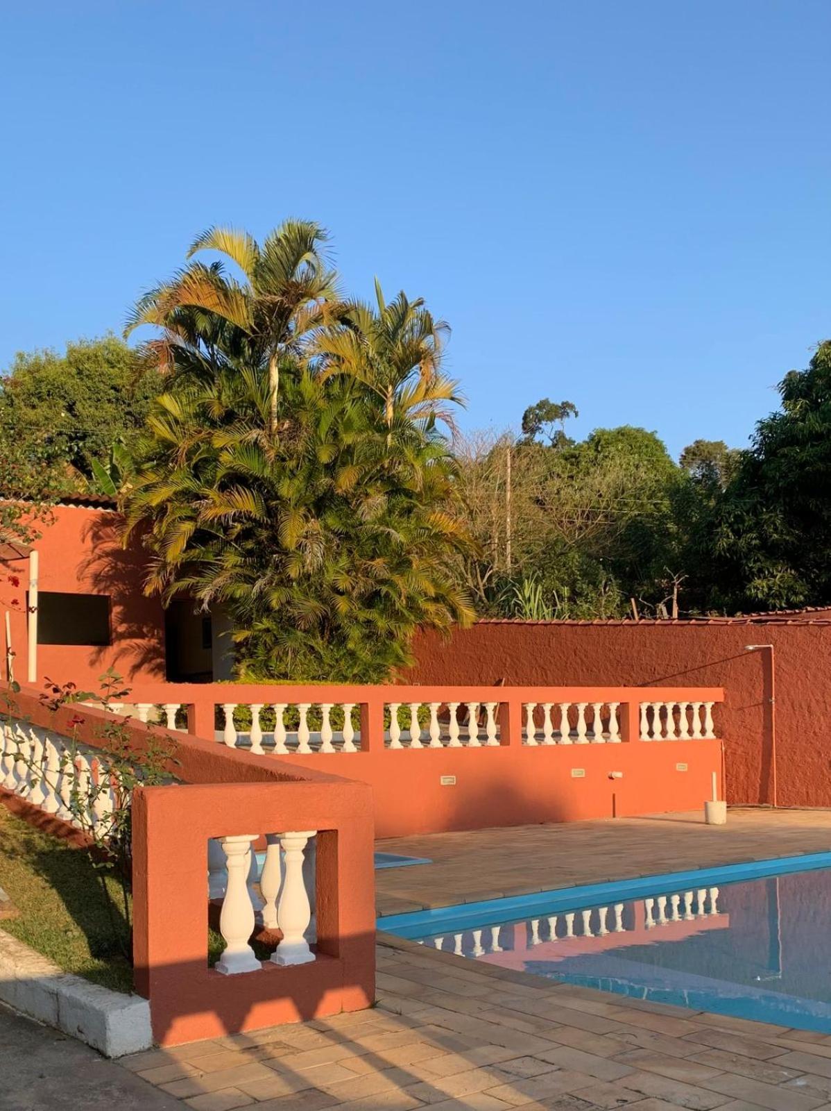 Linda Chacara Com Piscina Churrasqueira E Wi-Fi Mairinque Exterior photo